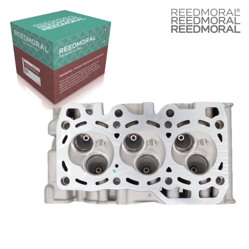 CH708 REEDMORAL bare cylinder head for Daewoo Chevrolet Matiz F8CV 0.8L 96642708 detail 2 with REEDMORAL packaging