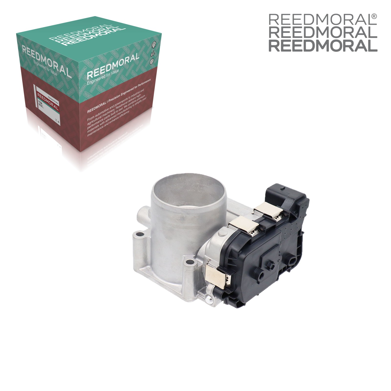J1102 REEDMORAL electronic throttle body rear with REEDMORAL packaging