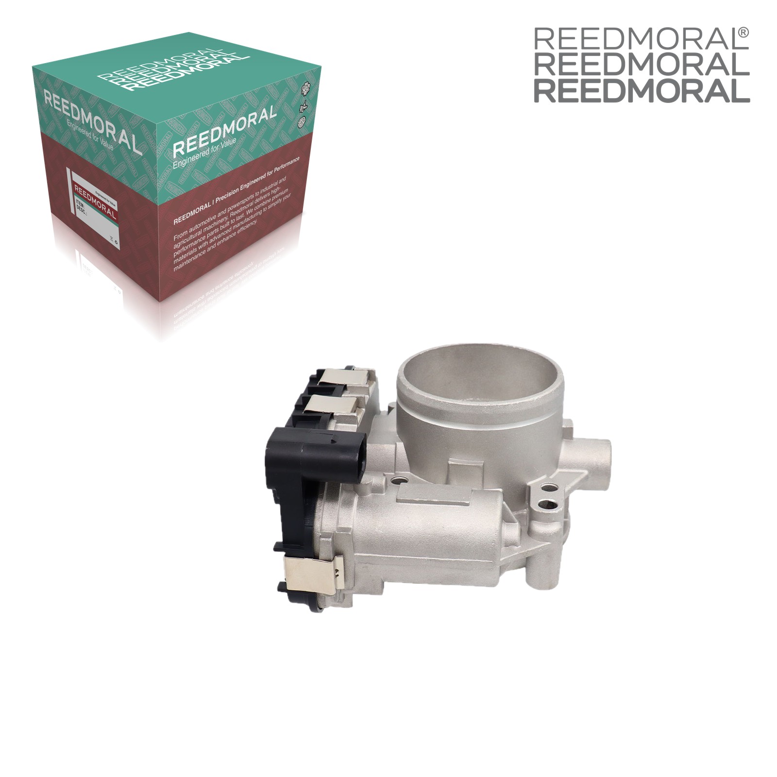 J1103 REEDMORAL electronic throttle body connector side with REEDMORAL packaging