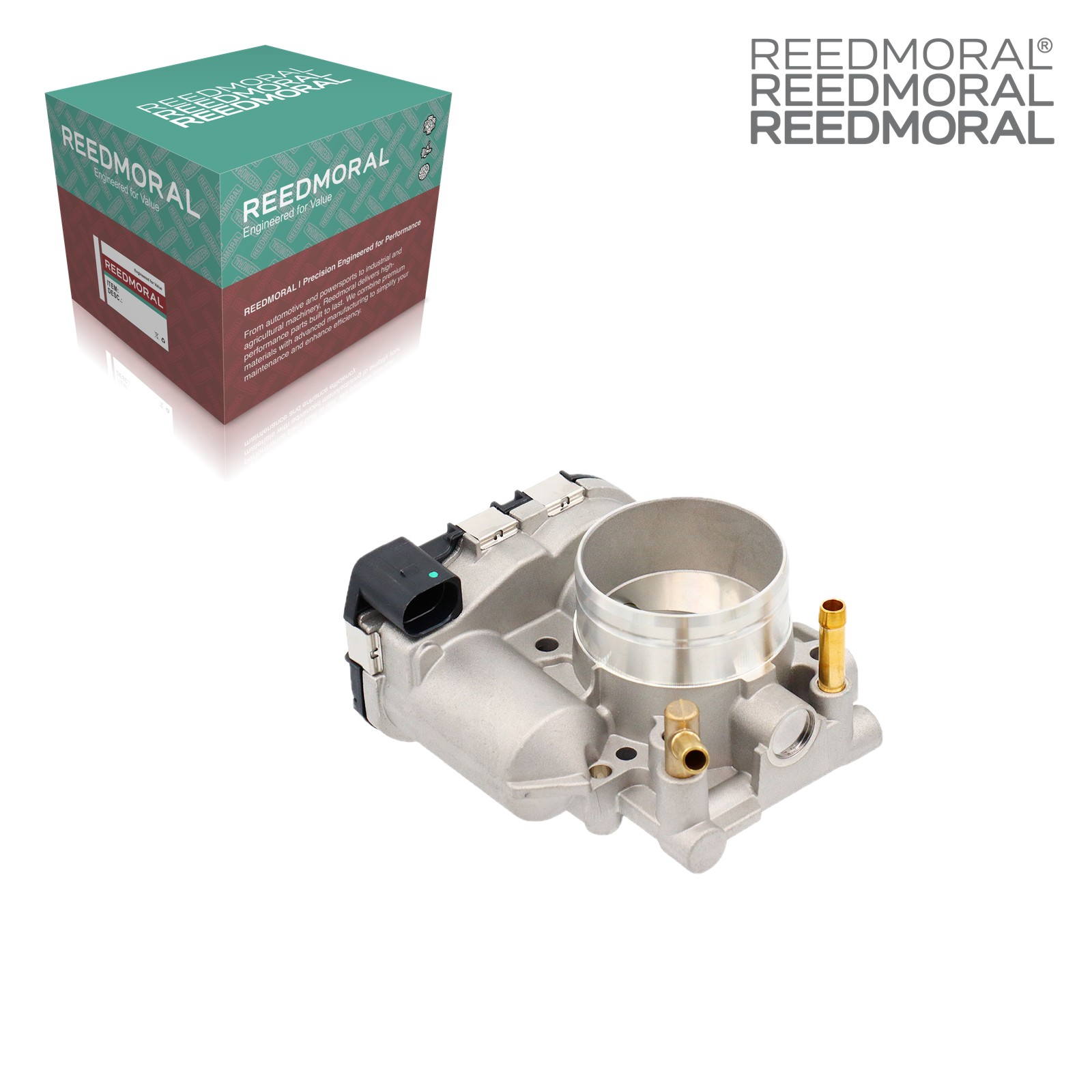 J1106 REEDMORAL electronic throttle body front with REEDMORAL packaging