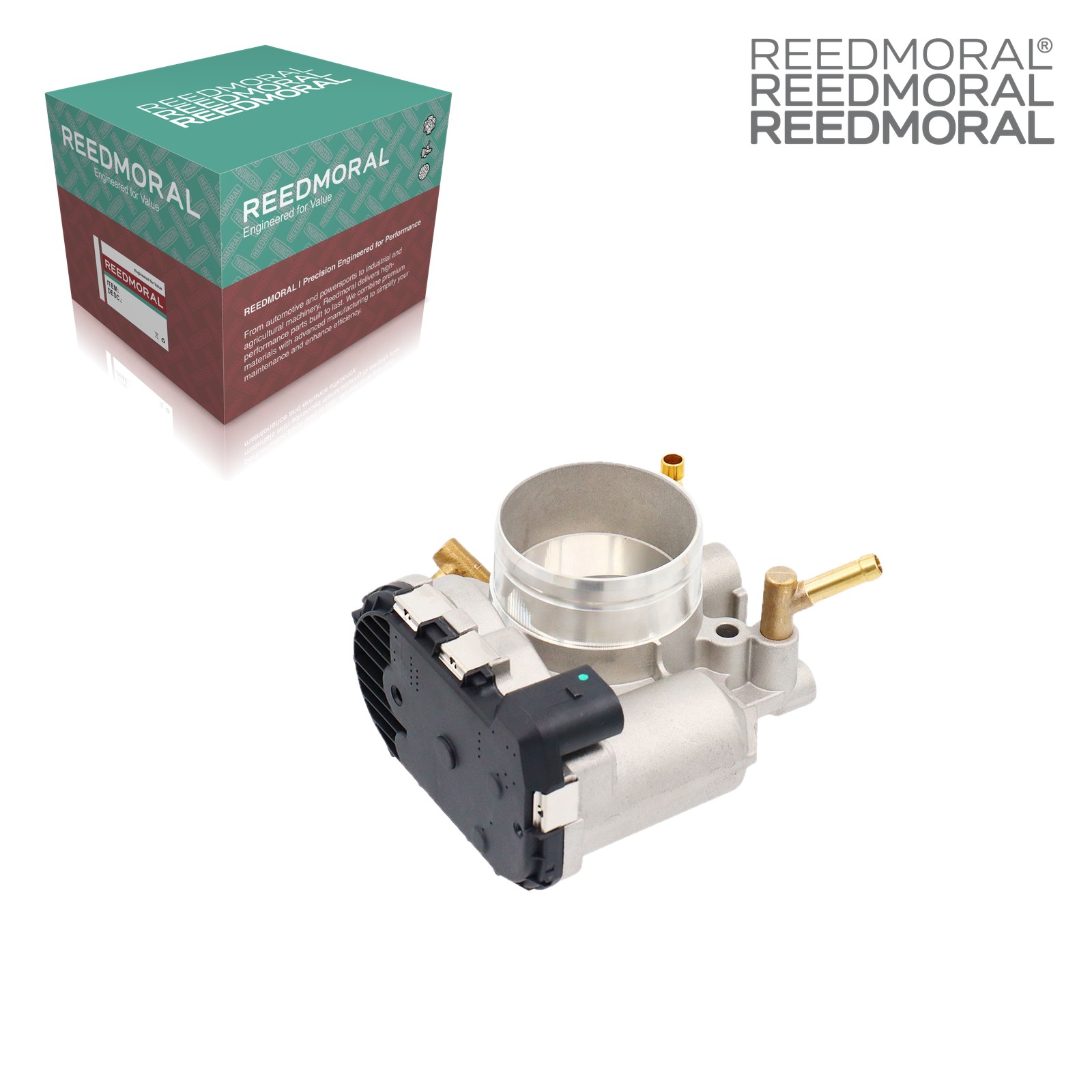 J1106 REEDMORAL electronic throttle body rear with REEDMORAL packaging