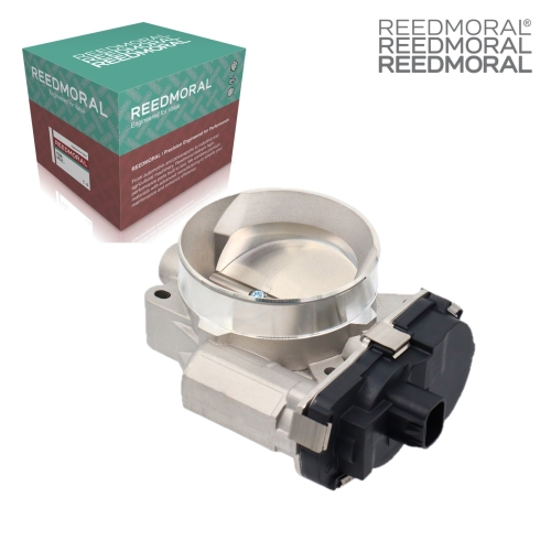J1108A REEDMORAL electronic throttle body detail view 2 with REEDMORAL packaging