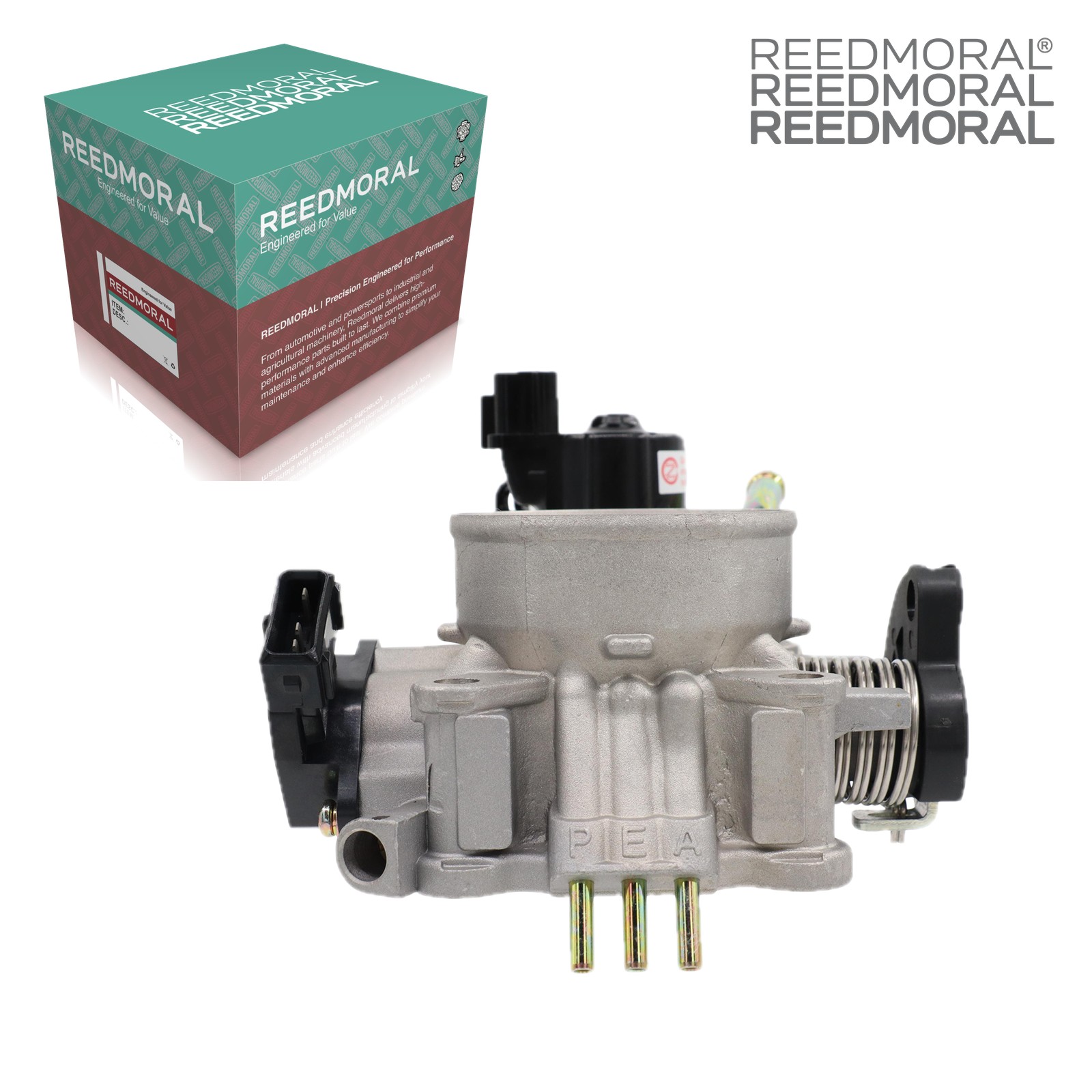 J1133 REEDMORAL electronic throttle body detail view 5 with REEDMORAL packaging