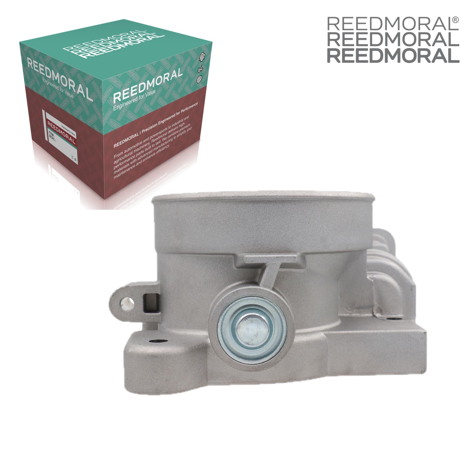 J1142 REEDMORAL electronic throttle body detail view 5 with REEDMORAL packaging