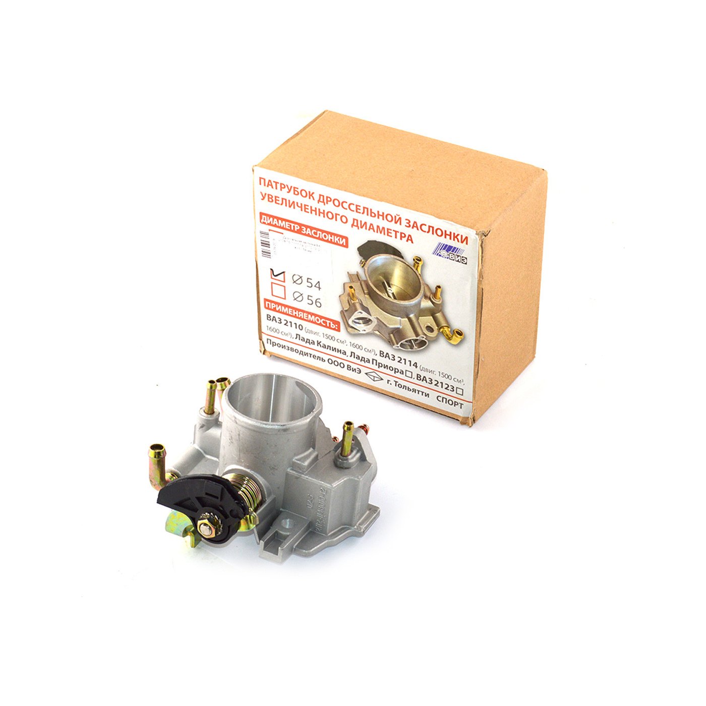 J1204 REEDMORAL 21120-1148110-54 LADA throttle body product detail view 1
