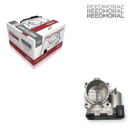 J1405 REEDMORAL 0280750622 06K133062AK Audi Volkswagen throttle body main product image with REEDMORAL packaging