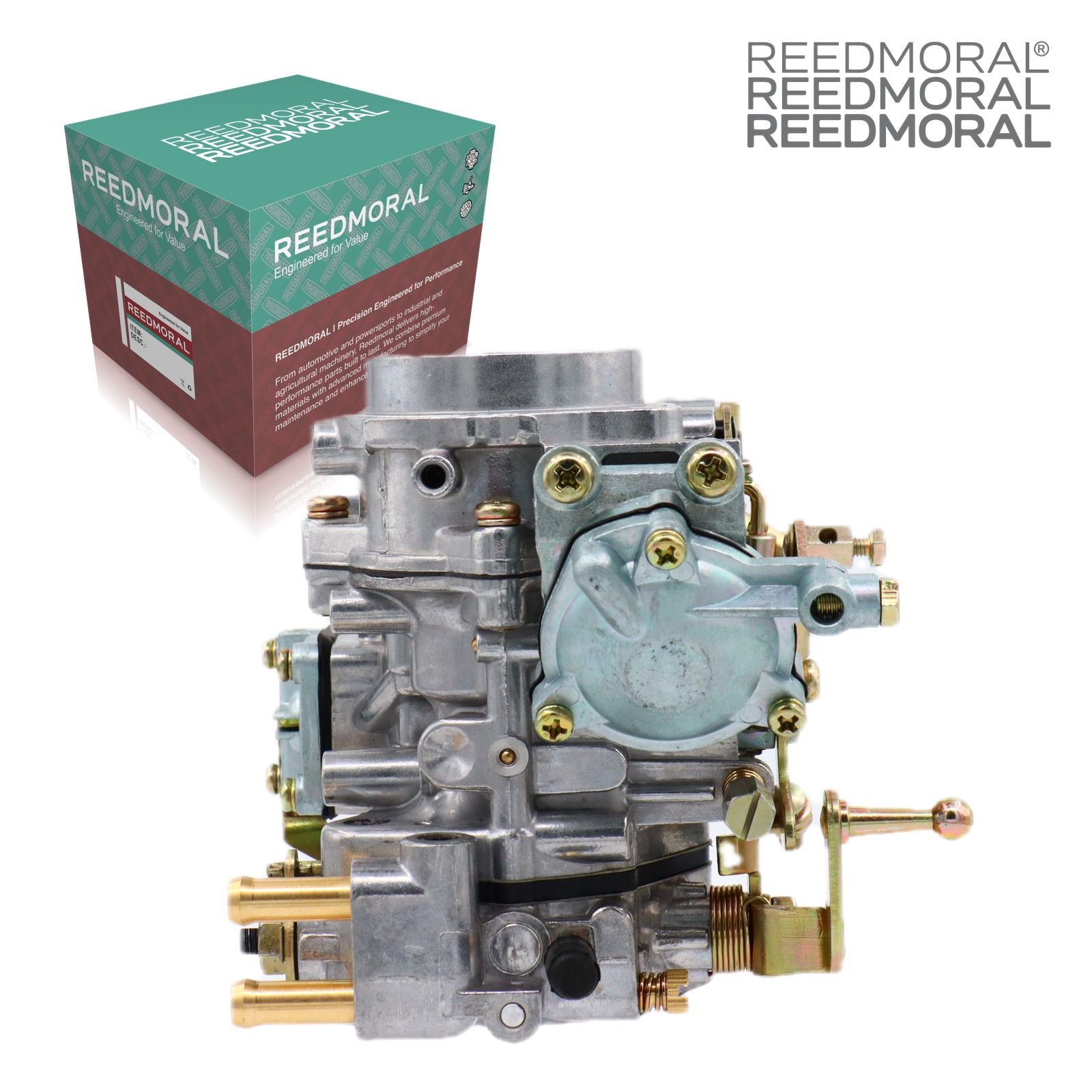 LDH113 REEDMORAL carburetor - choke side with REEDMORAL packaging