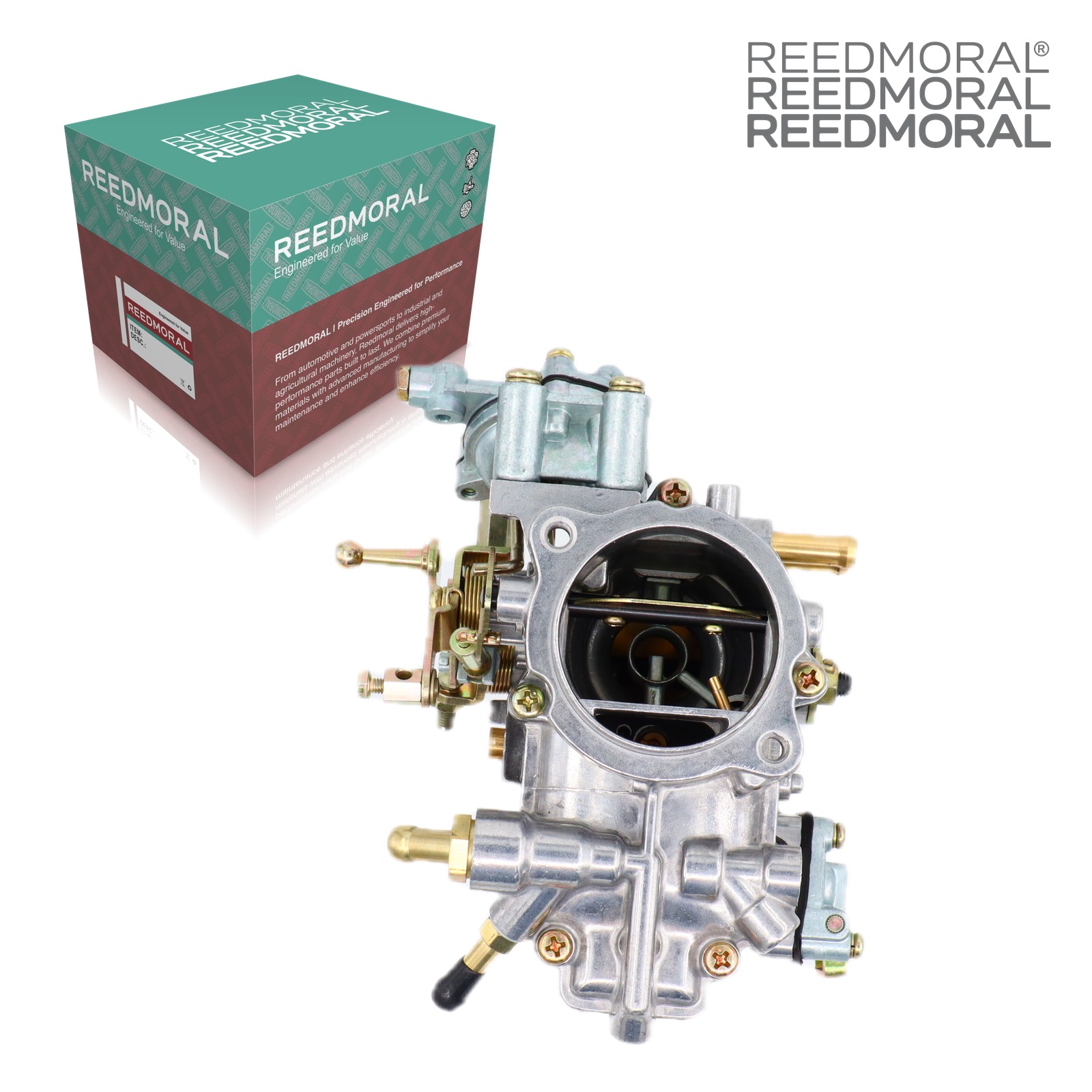 LDH113 REEDMORAL carburetor - top with REEDMORAL packaging