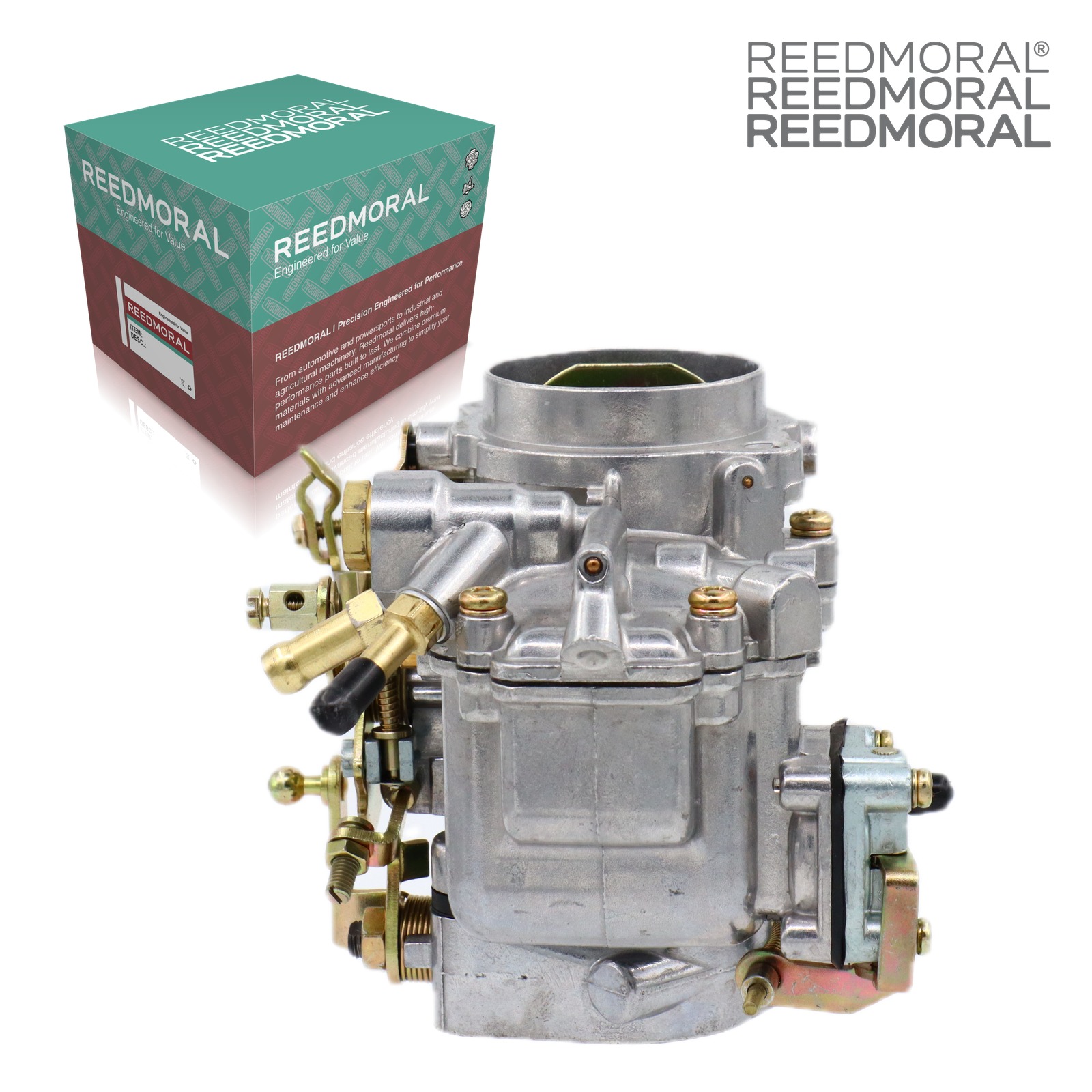 LDH113A REEDMORAL carburetor - front with REEDMORAL packaging
