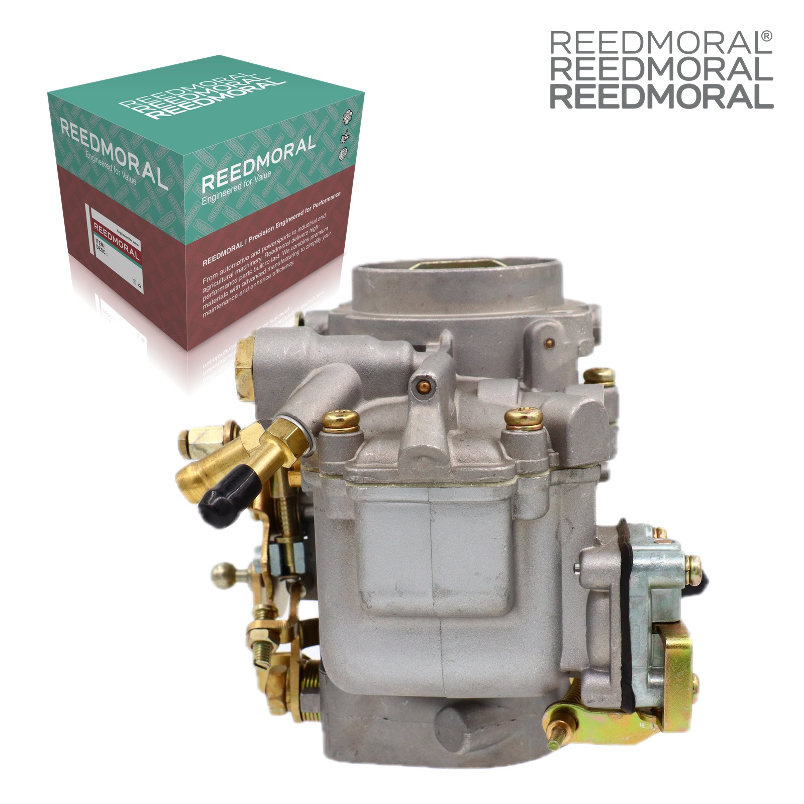 LDH113B REEDMORAL carburetor - front with REEDMORAL packaging