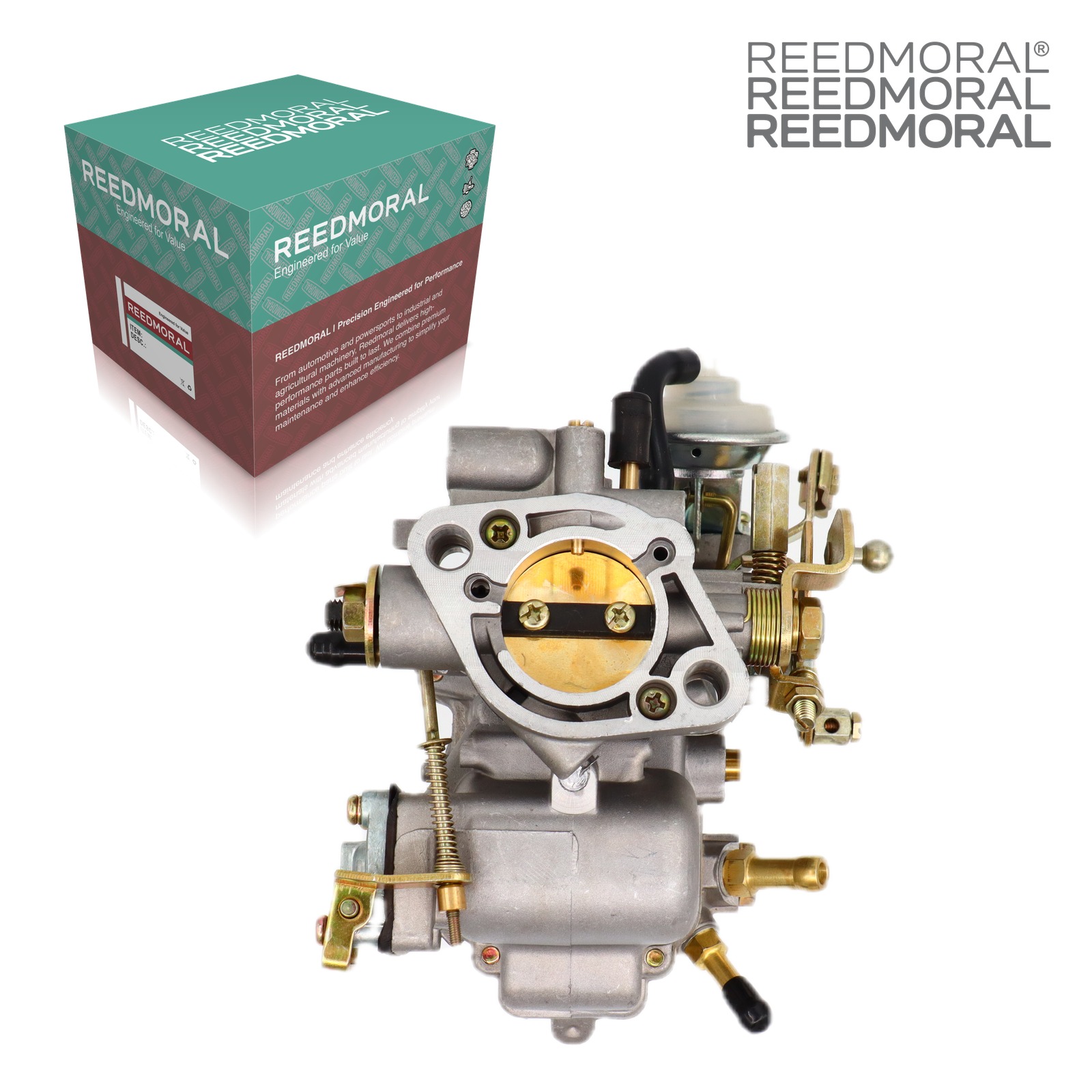 LDH113B REEDMORAL carburetor - top with REEDMORAL packaging