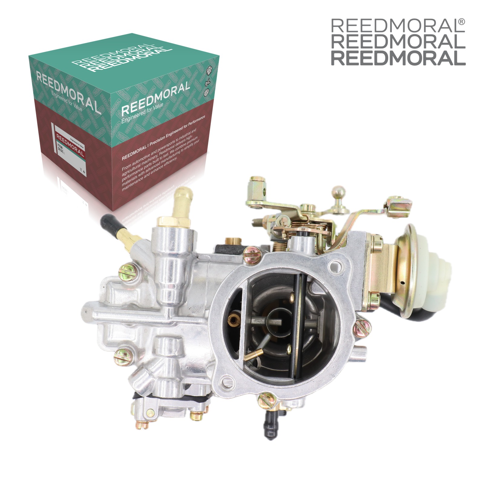 LDH113C REEDMORAL carburetor - top with REEDMORAL packaging