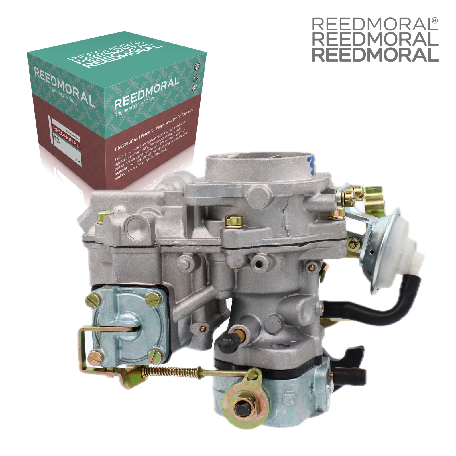 LDH113G REEDMORAL carburetor - linkage side with REEDMORAL packaging