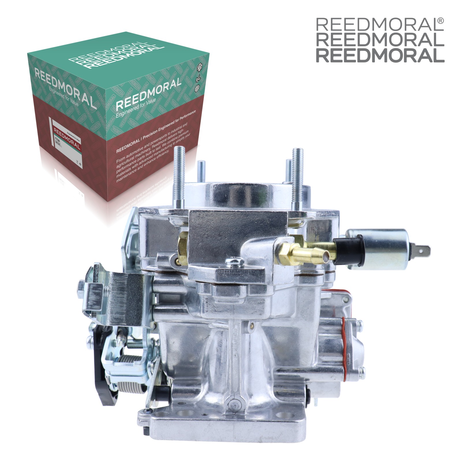 LDH204A REEDMORAL Carburetor assembly 2108-1107010 - linkage-side view