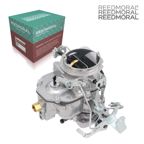 LDH225 Carter BBD Dodge Plymouth 318 carburetor - main product view with REEDMORAL box