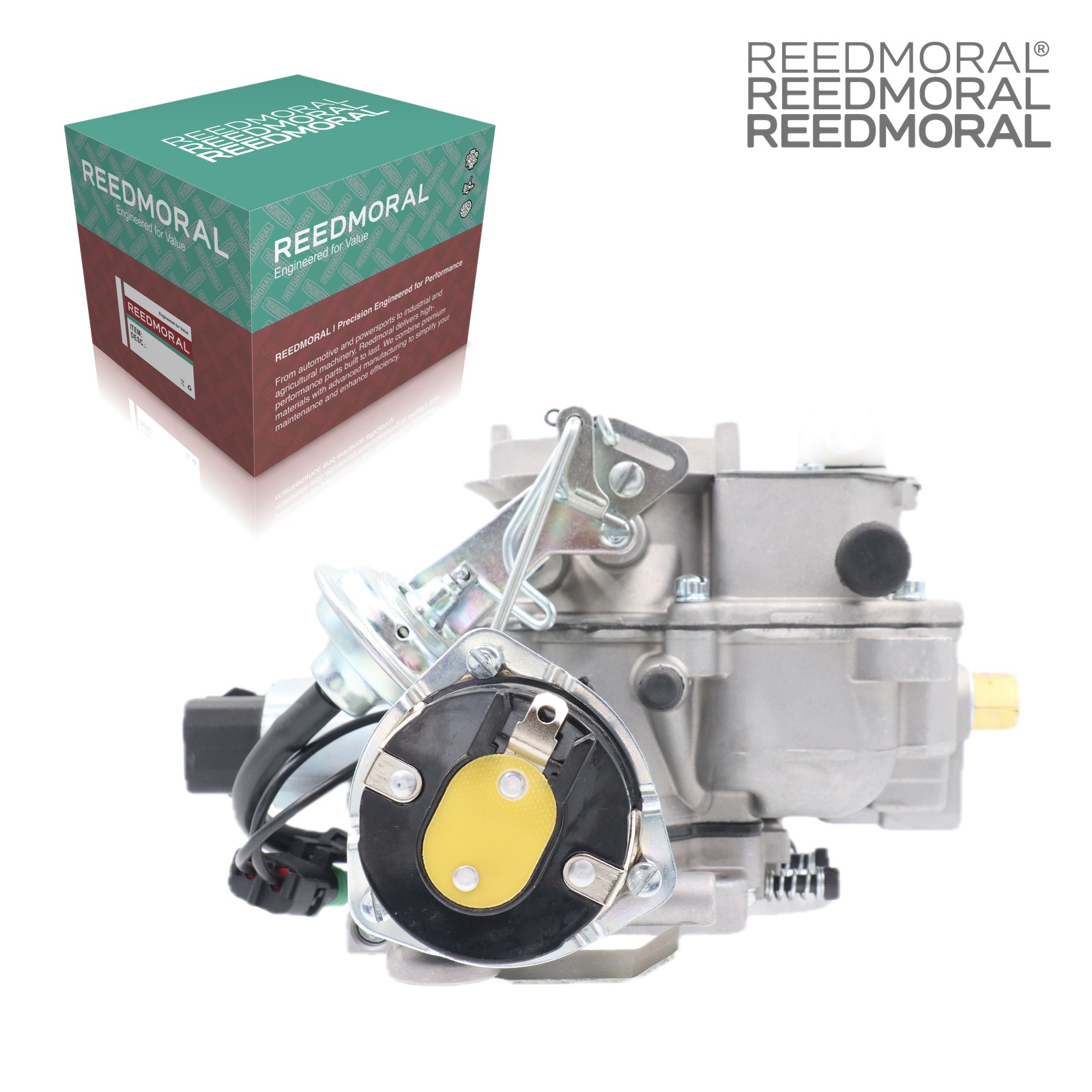 LDH228B Carter BBD feedback 180-6458 Jeep AMC carburetor - main product view with REEDMORAL box