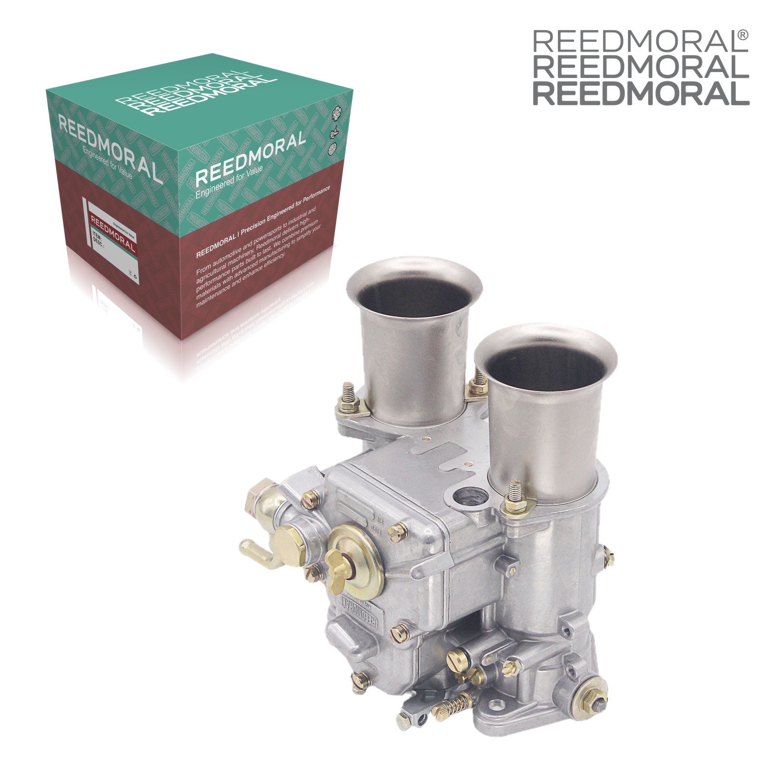 LDH265A REEDMORAL 45 DCOE-Type 19600.060 - main product view with REEDMORAL box