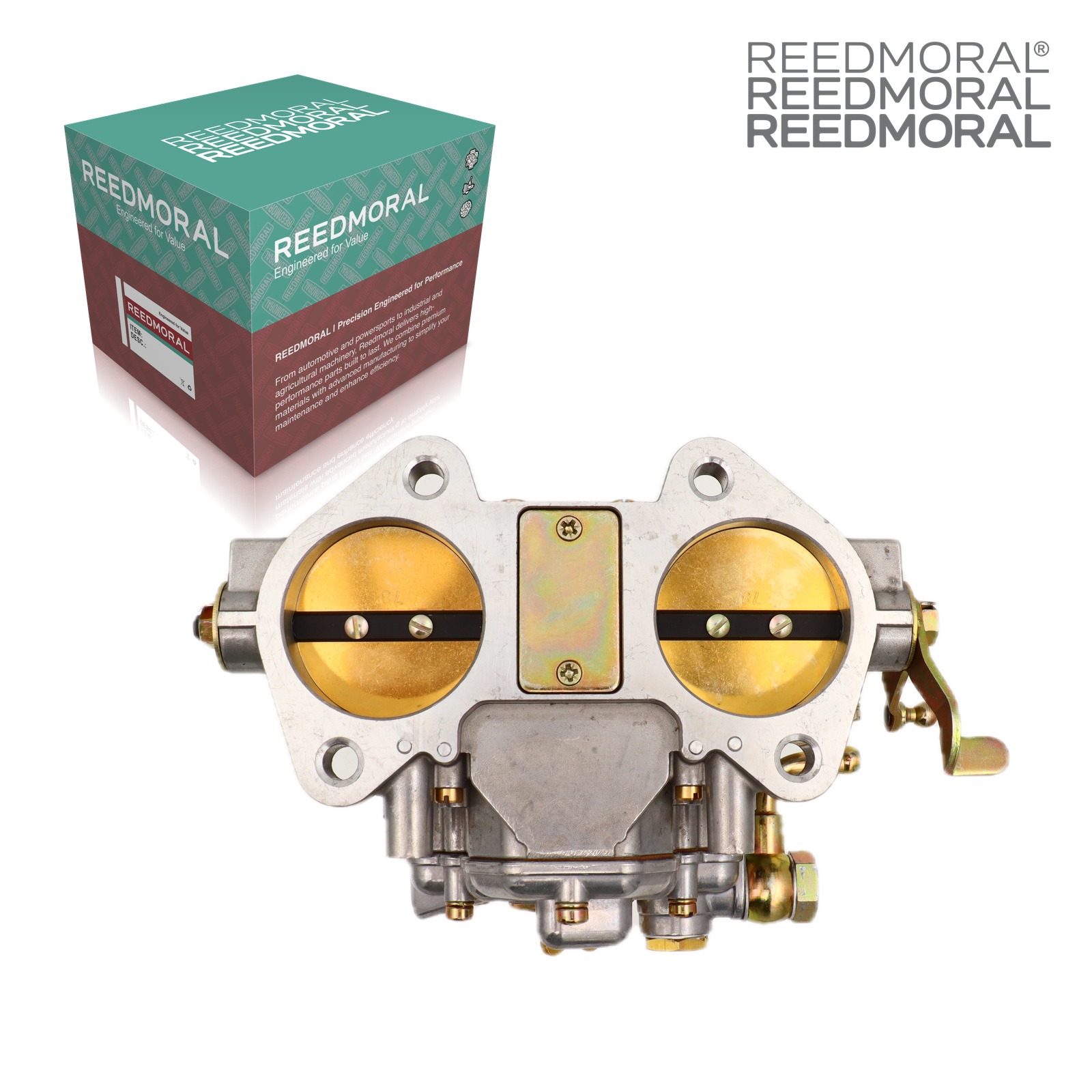 LDH265B REEDMORAL 48 DCO/SP-Type 19630.007 - mounting flange view with REEDMORAL box