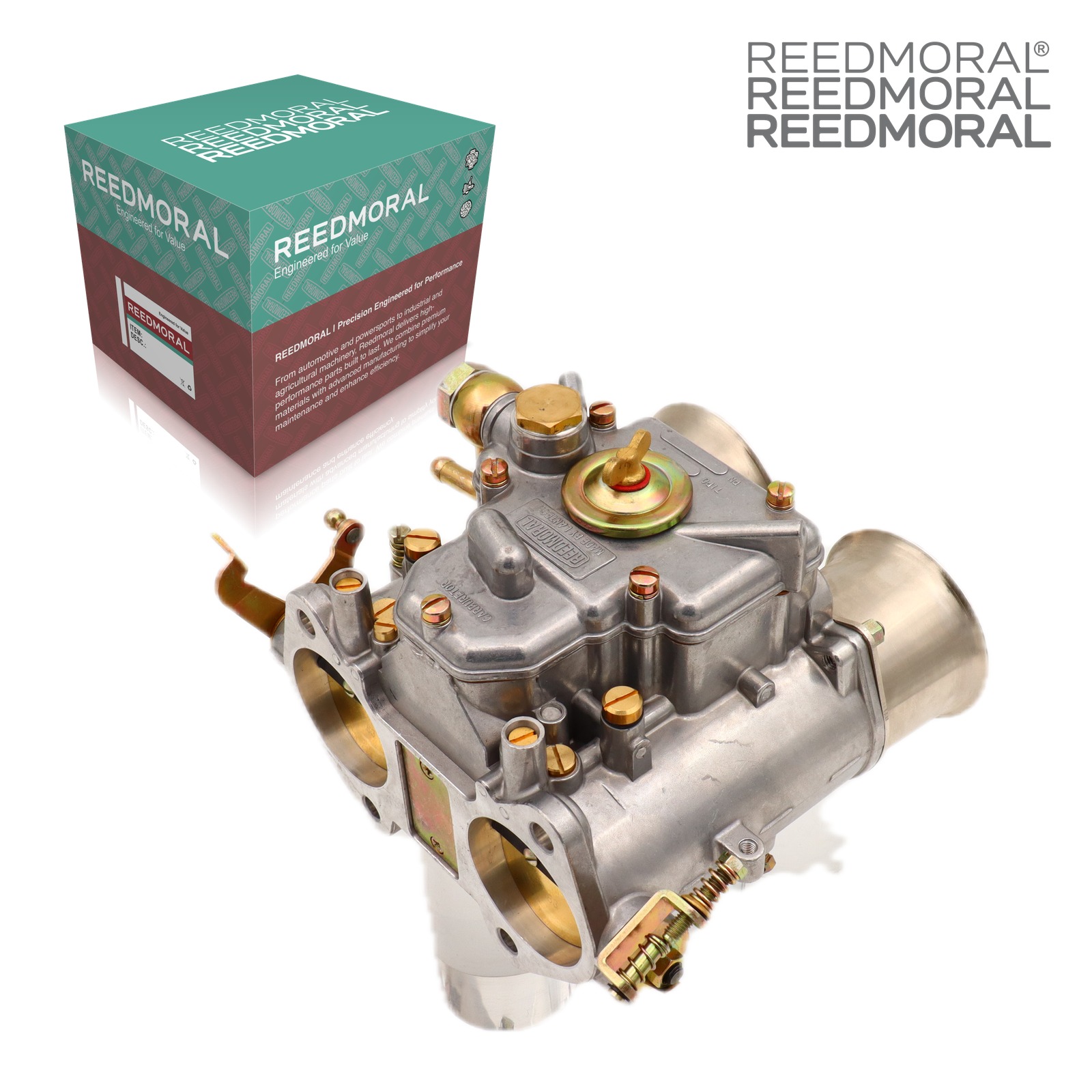 LDH265C REEDMORAL 50 DCO/SP-Type 19650.002 - side-draft inlet view with REEDMORAL box