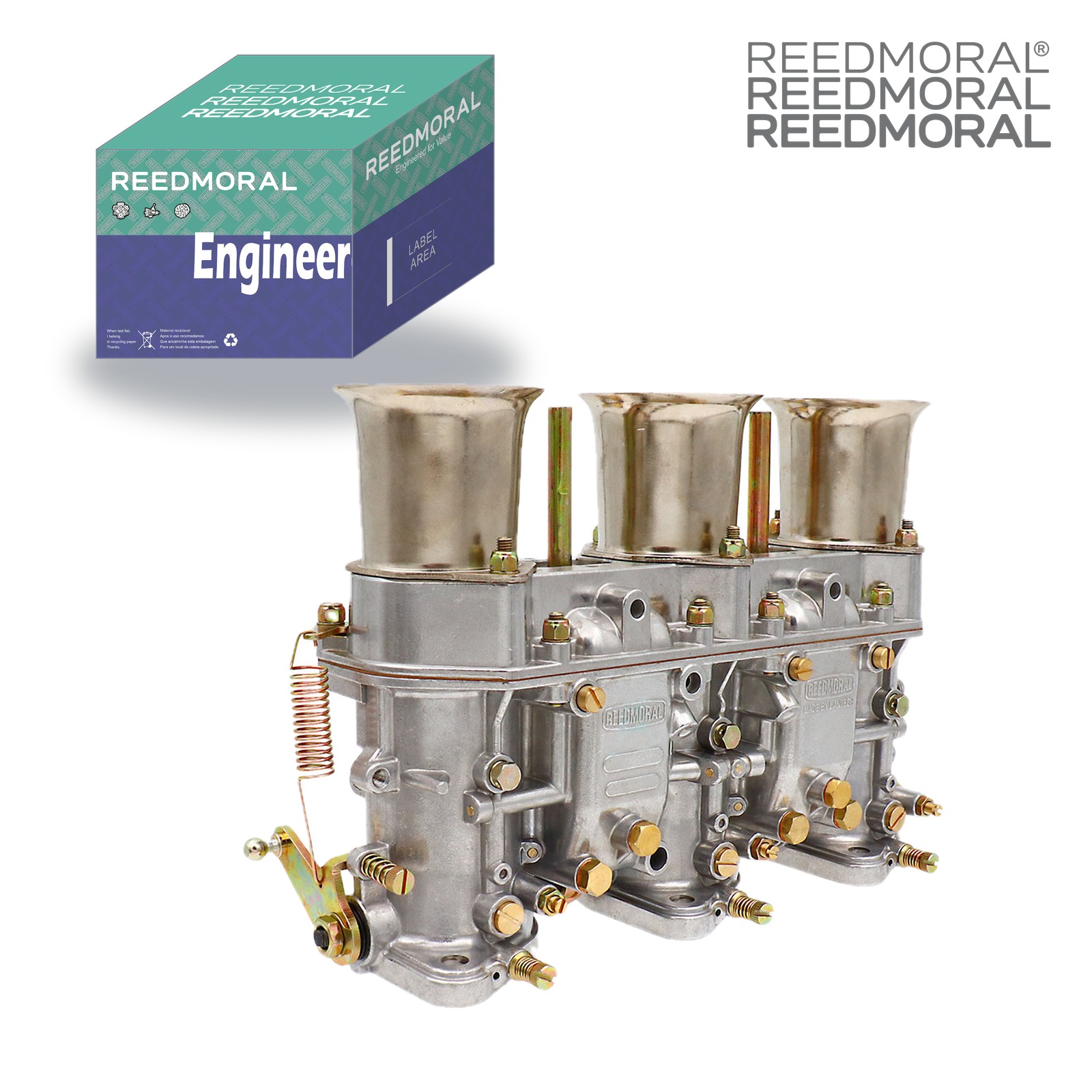 LDH308A REEDMORAL carburetor rear with REEDMORAL packaging