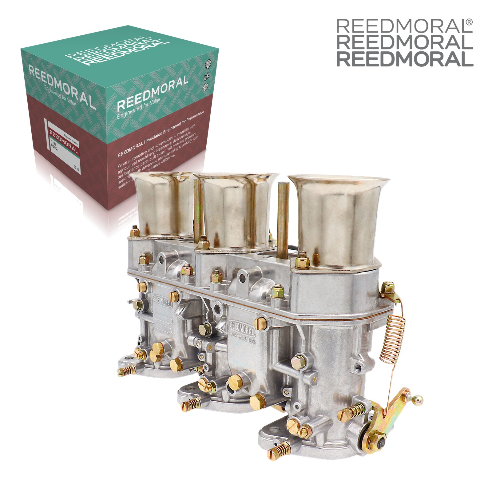 LDH308B REEDMORAL carburetor rear with official REEDMORAL packaging