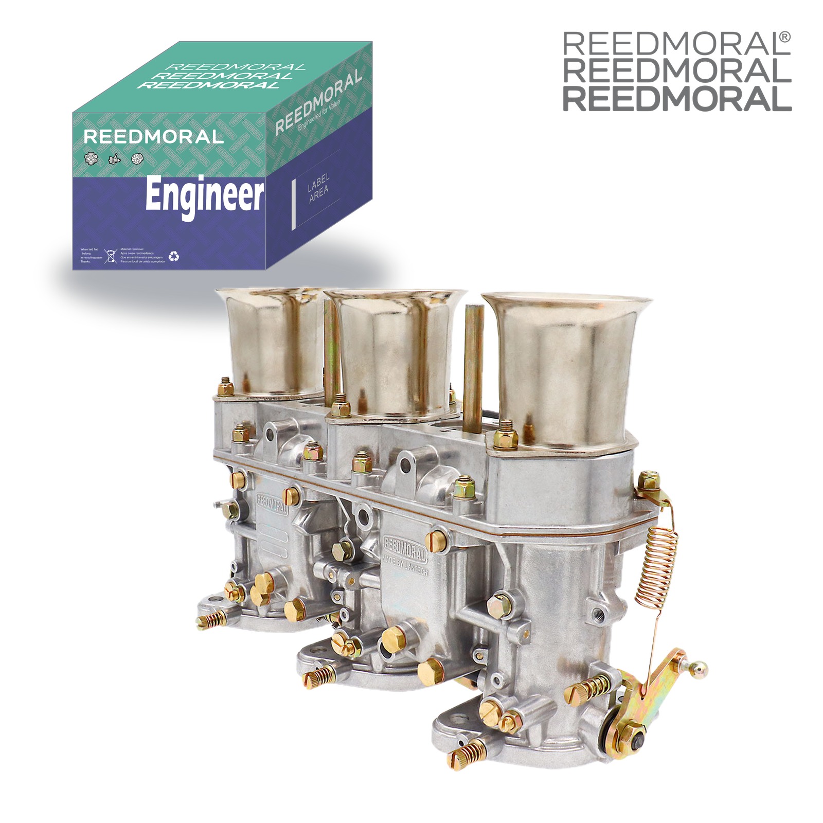LDH308B REEDMORAL carburetor rear with REEDMORAL packaging