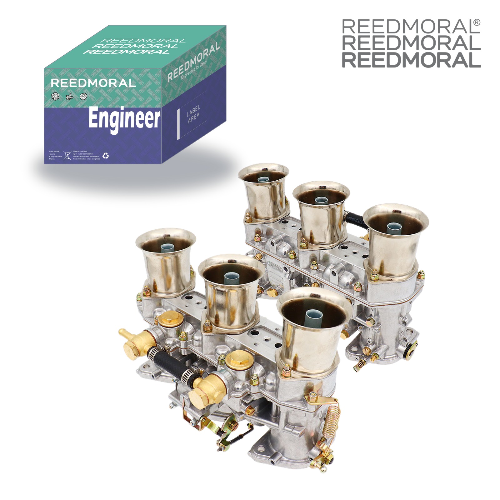 LDH308C REEDMORAL carburetor base with REEDMORAL packaging