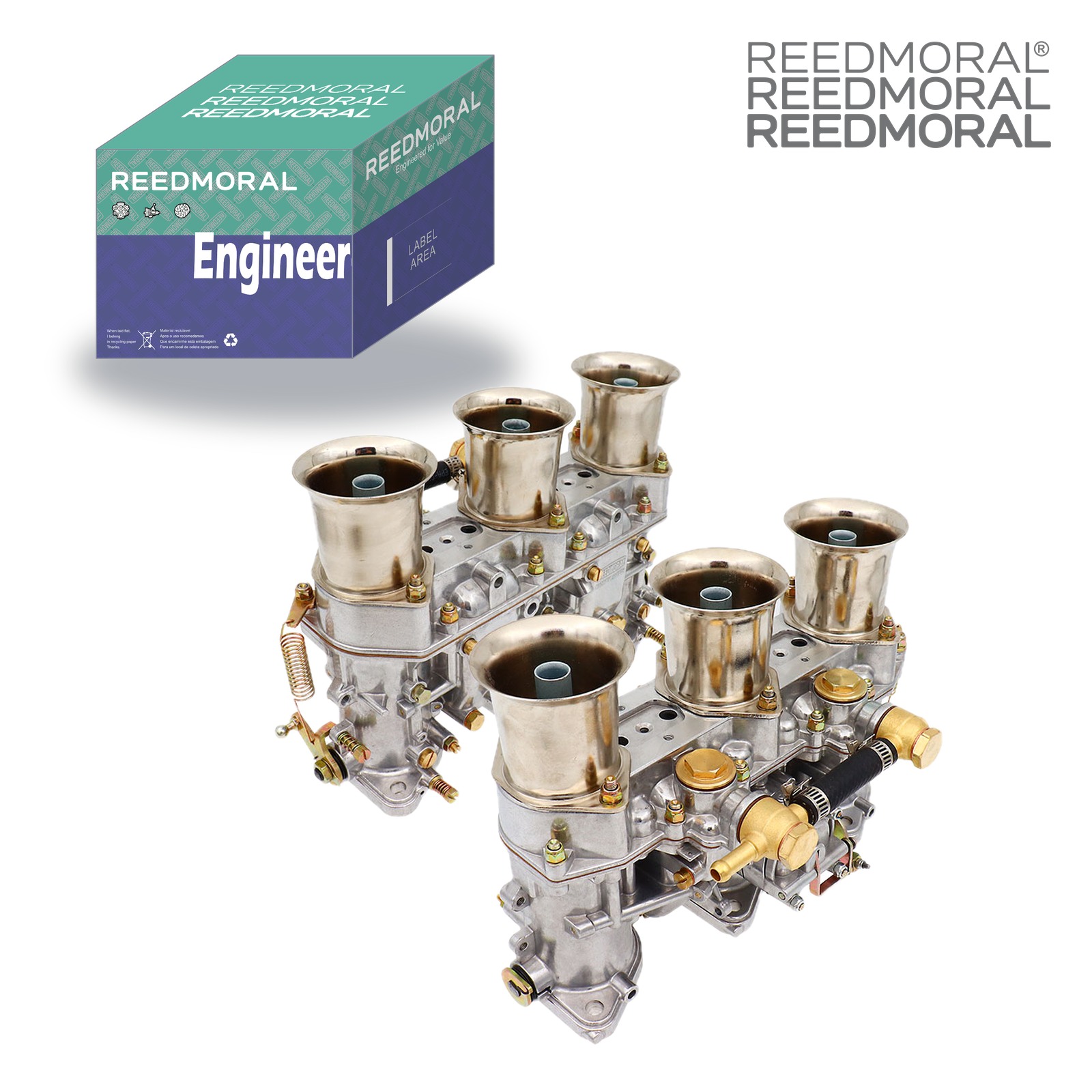 LDH308C REEDMORAL carburetor top with REEDMORAL packaging