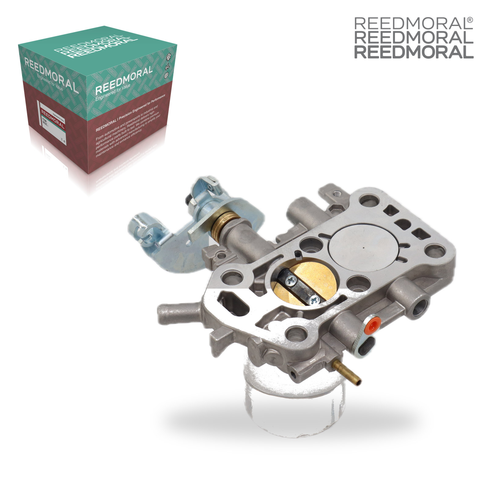 DZ009 REEDMORAL Carburetor Mounting Base Assembly 4G54 detail view 3