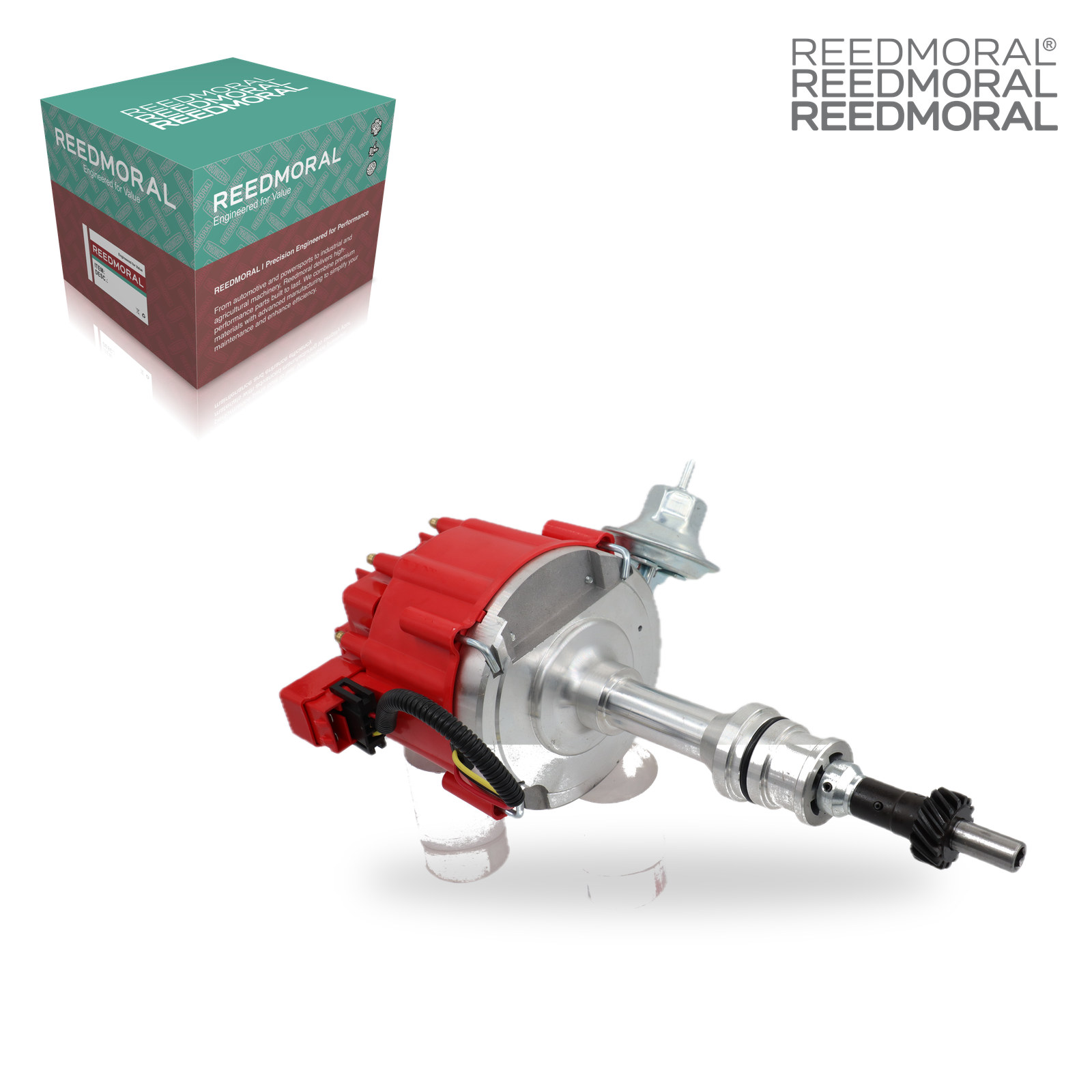 FDQ007C REEDMORAL Ignition Distributor Assembly 6510红色 detail view 5