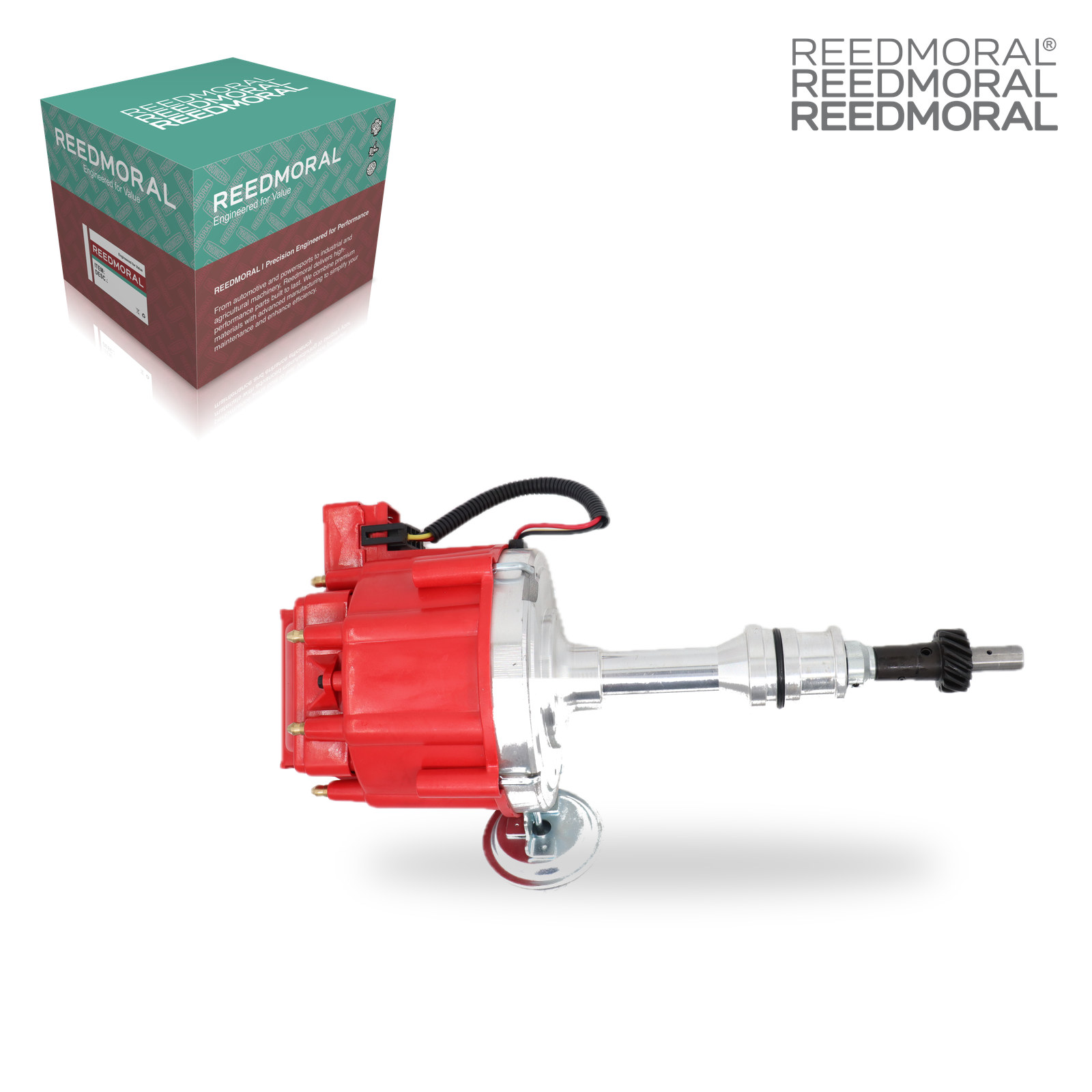 FDQ007C REEDMORAL Ignition Distributor Assembly 6510红色 detail view 6