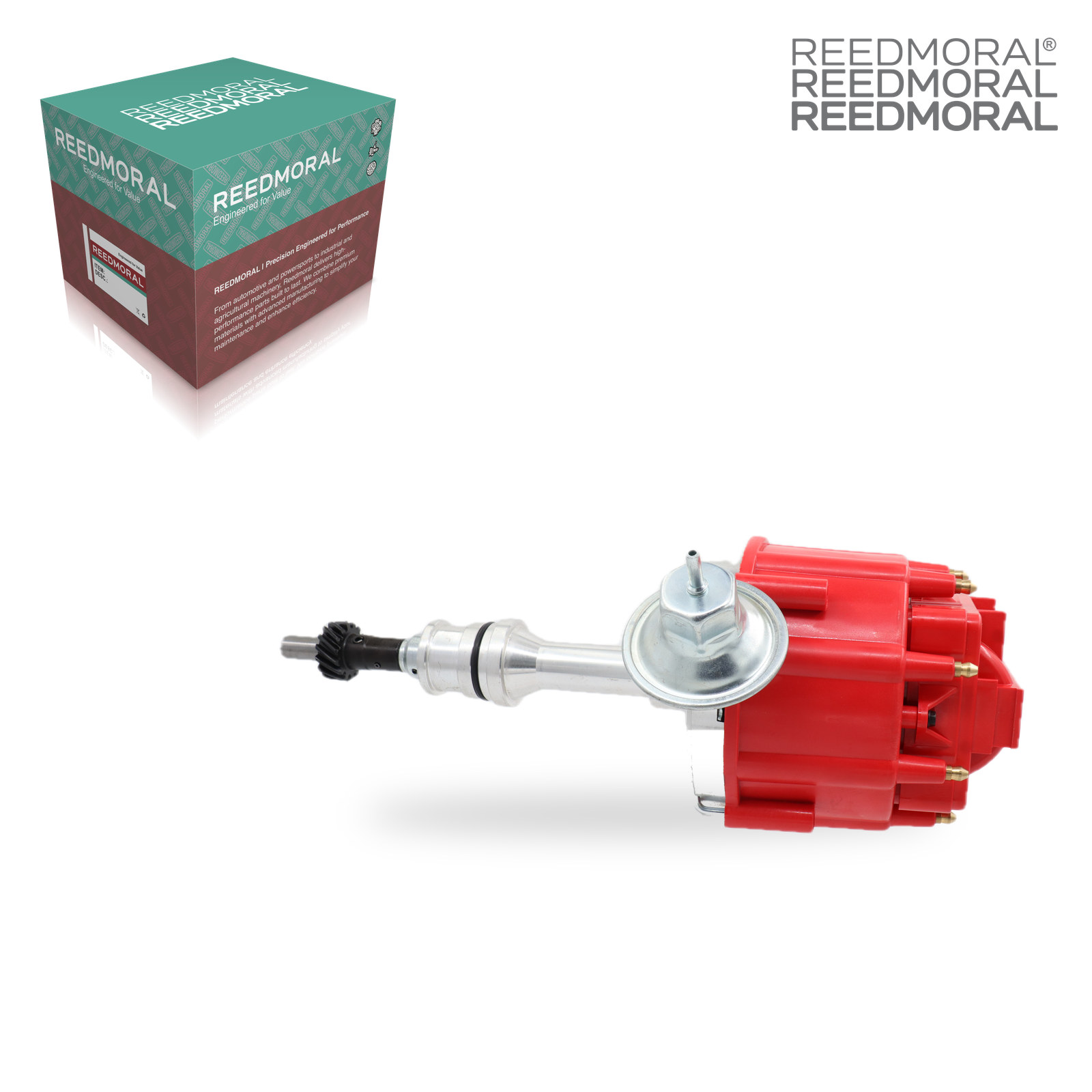 FDQ007C REEDMORAL Ignition Distributor Assembly 6510红色 detail view 8