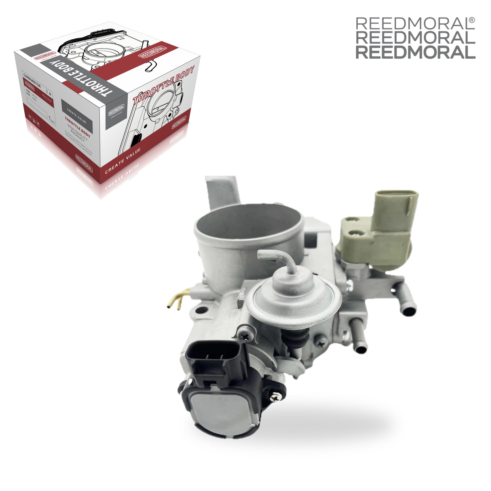 J1122C REEDMORAL throttle body 22210-75220 detail view 2