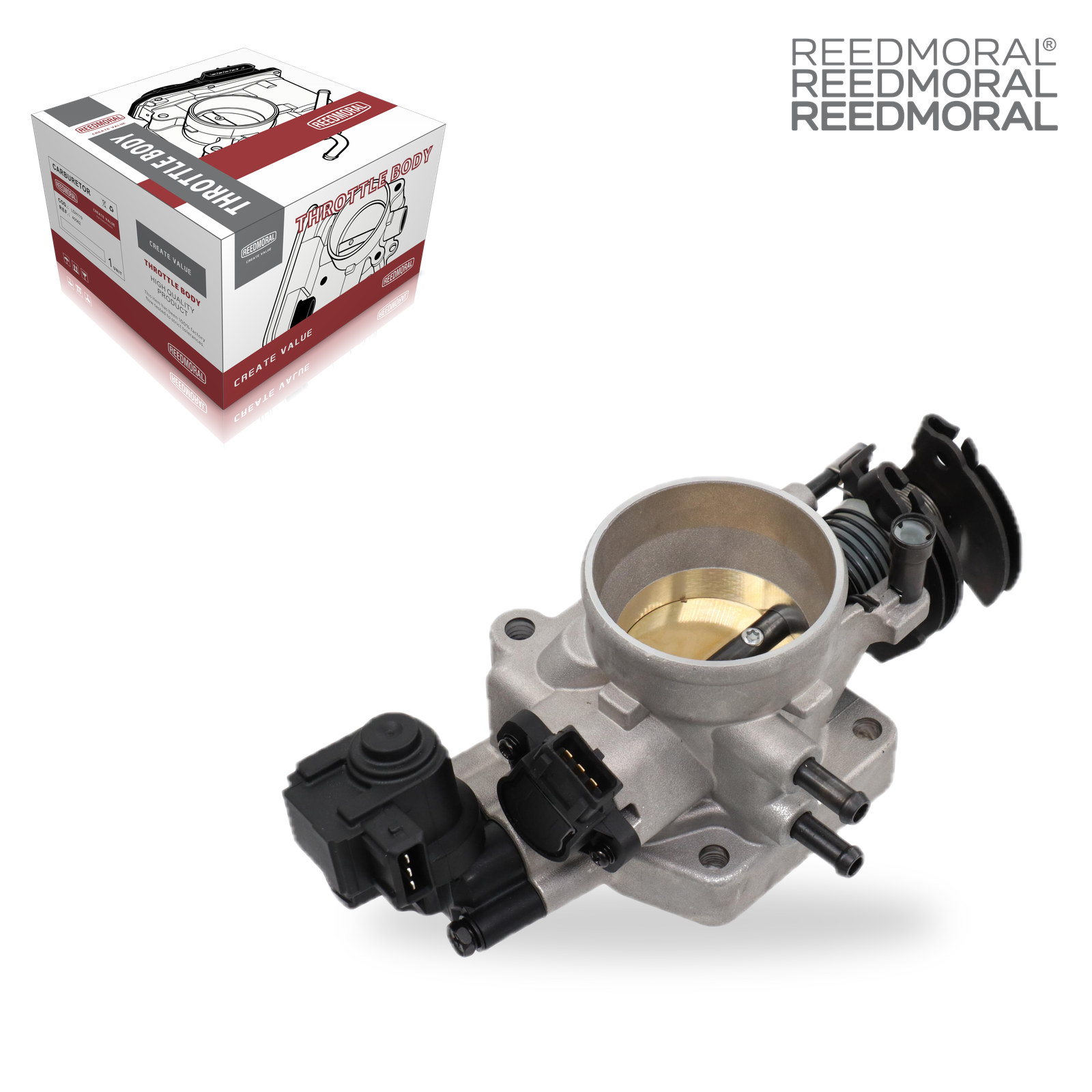 J1243 REEDMORAL Electronic Throttle Body Assembly 35100-37510 detail view 4