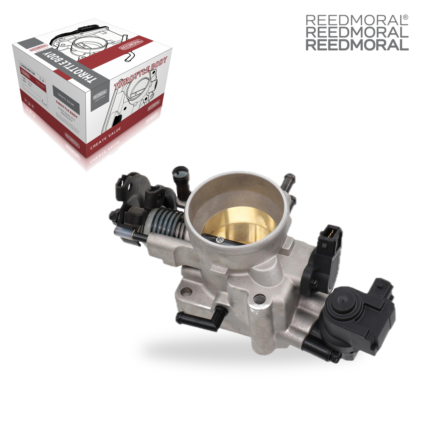 J1243 REEDMORAL Electronic Throttle Body Assembly 35100-37510 detail view 5