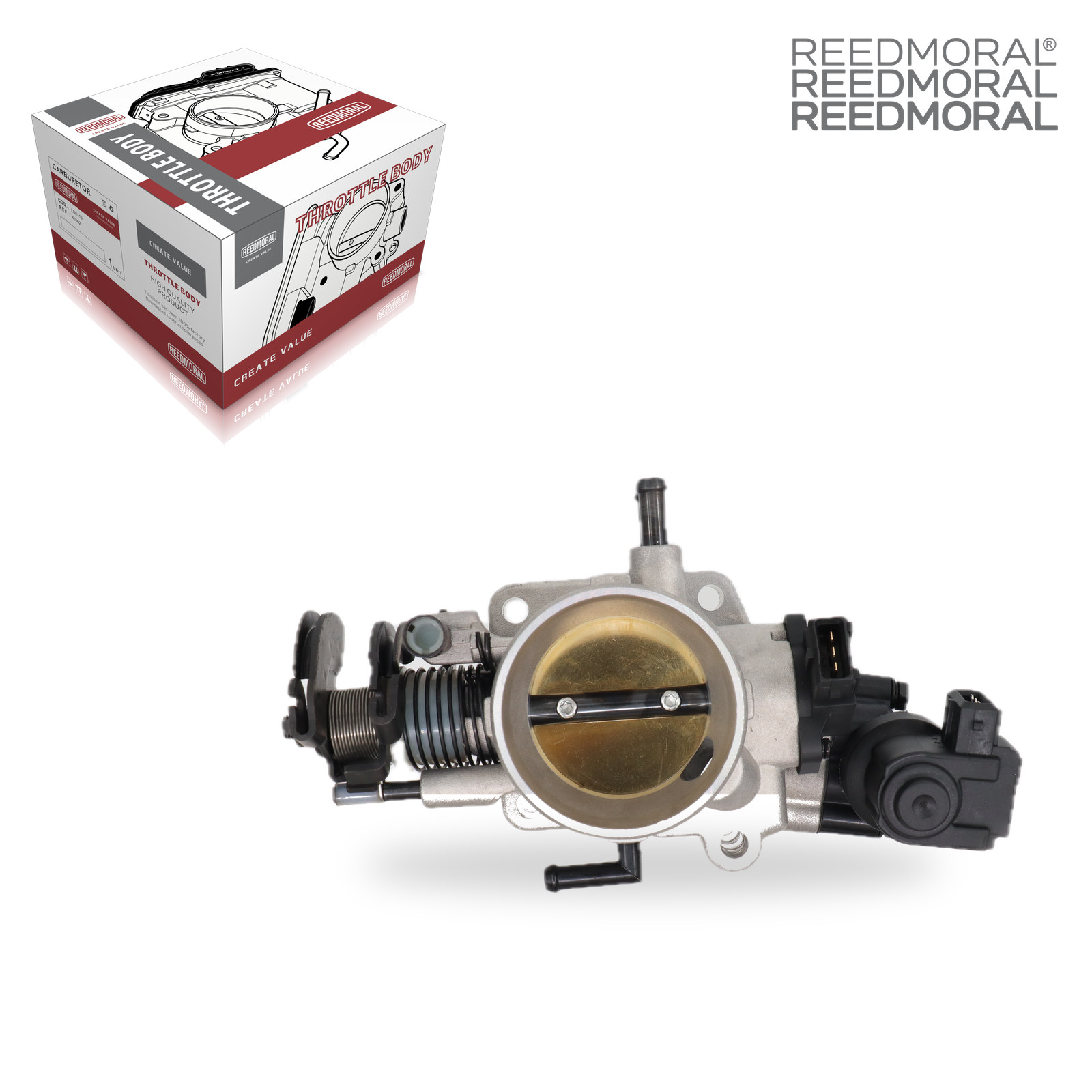 J1243 REEDMORAL Electronic Throttle Body Assembly 35100-37510 detail view 8
