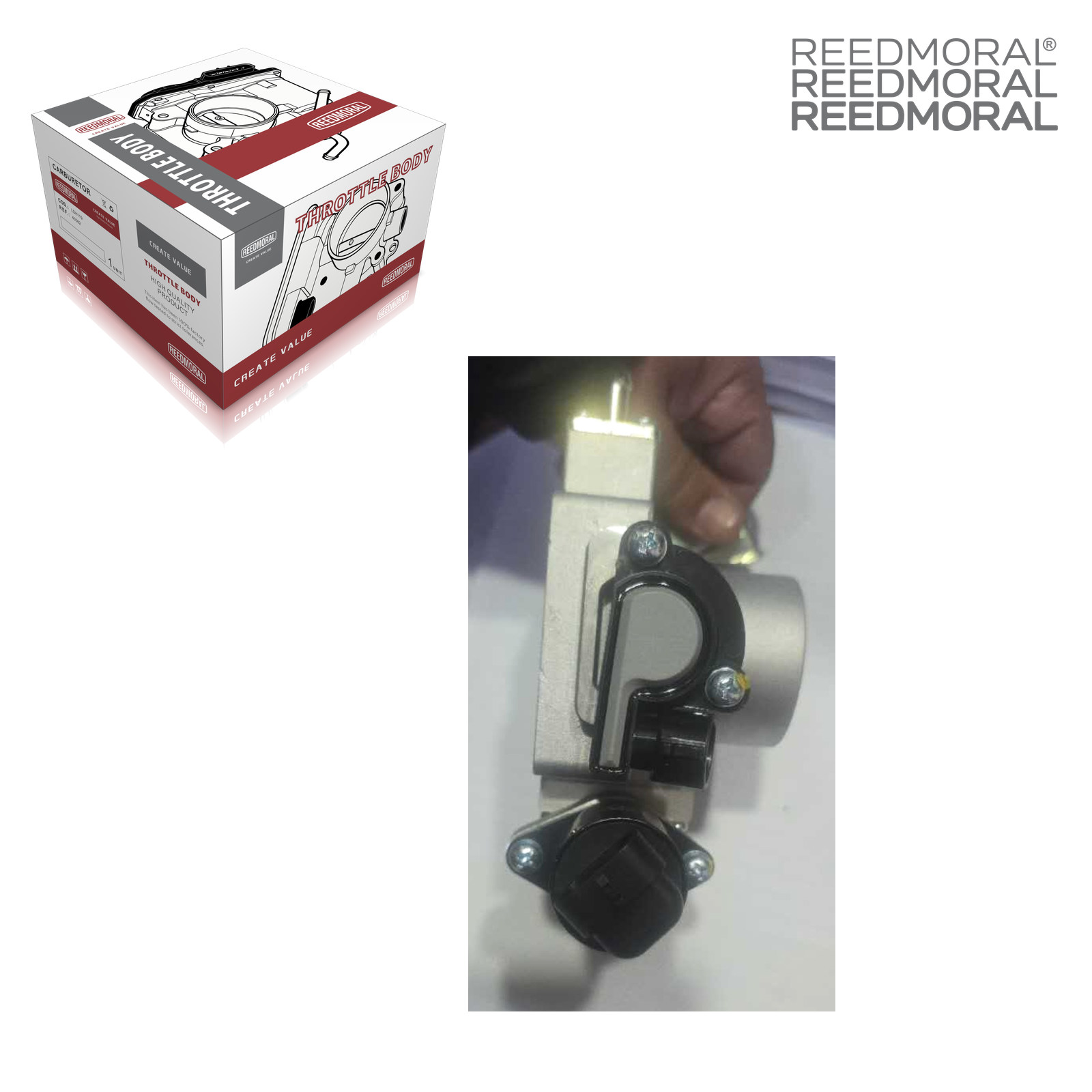 J1462 REEDMORAL Electronic Throttle Body Assembly 17203032 detail view 2