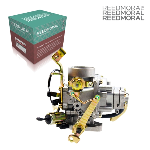 LDH101 REEDMORAL carburetor front angle with official REEDMORAL packaging