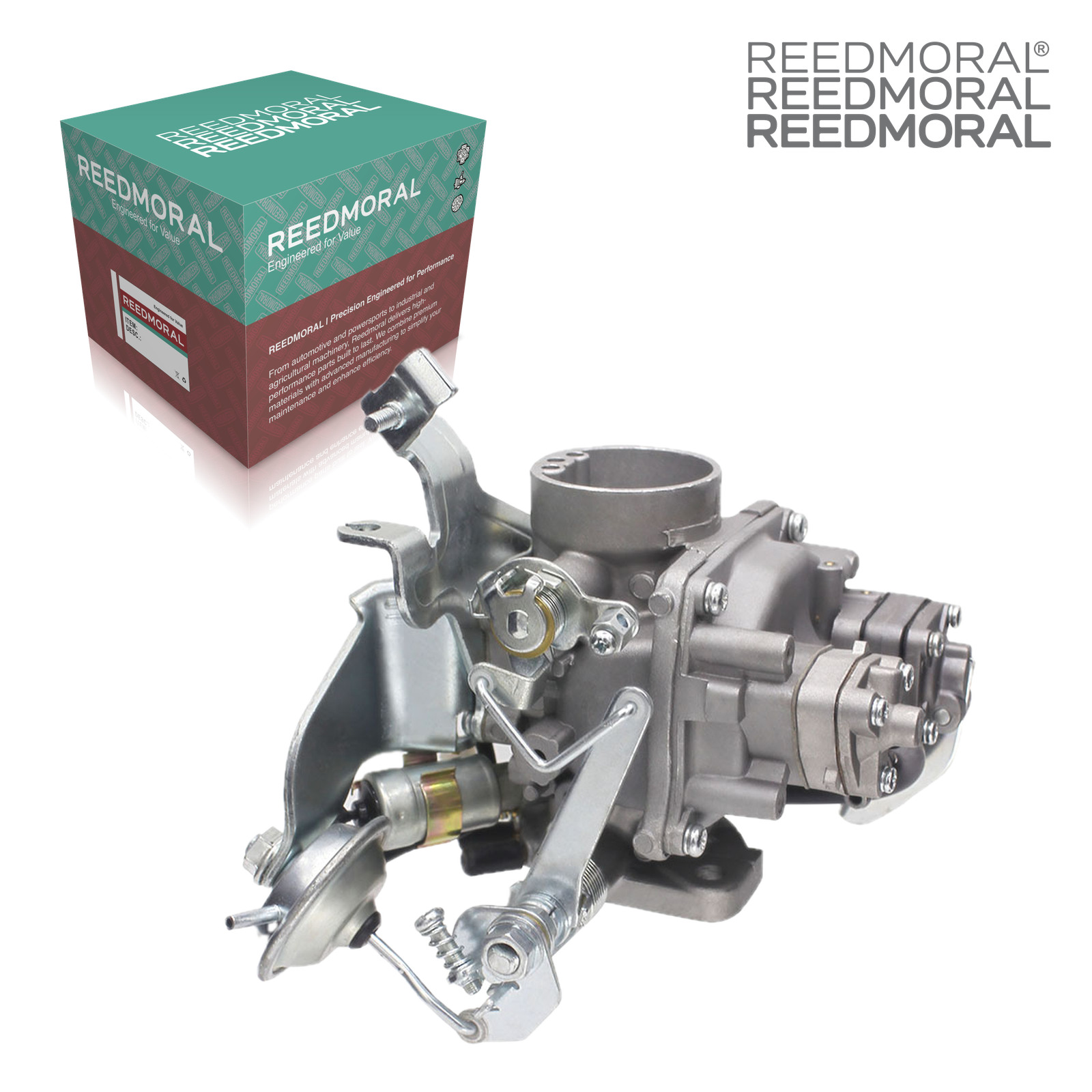 LDH101AL REEDMORAL carburetor linkage side with official REEDMORAL packaging