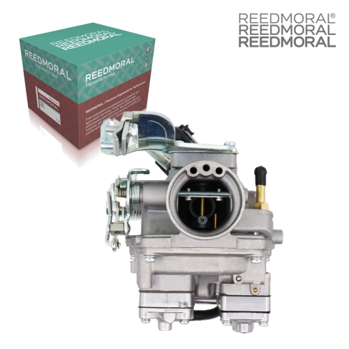 LDH101L REEDMORAL carburetor front angle with official REEDMORAL packaging