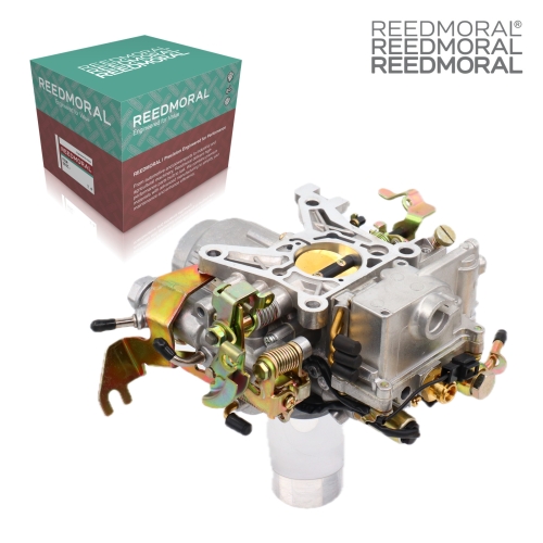 LDH103 REEDMORAL carburetor front angle with official REEDMORAL packaging