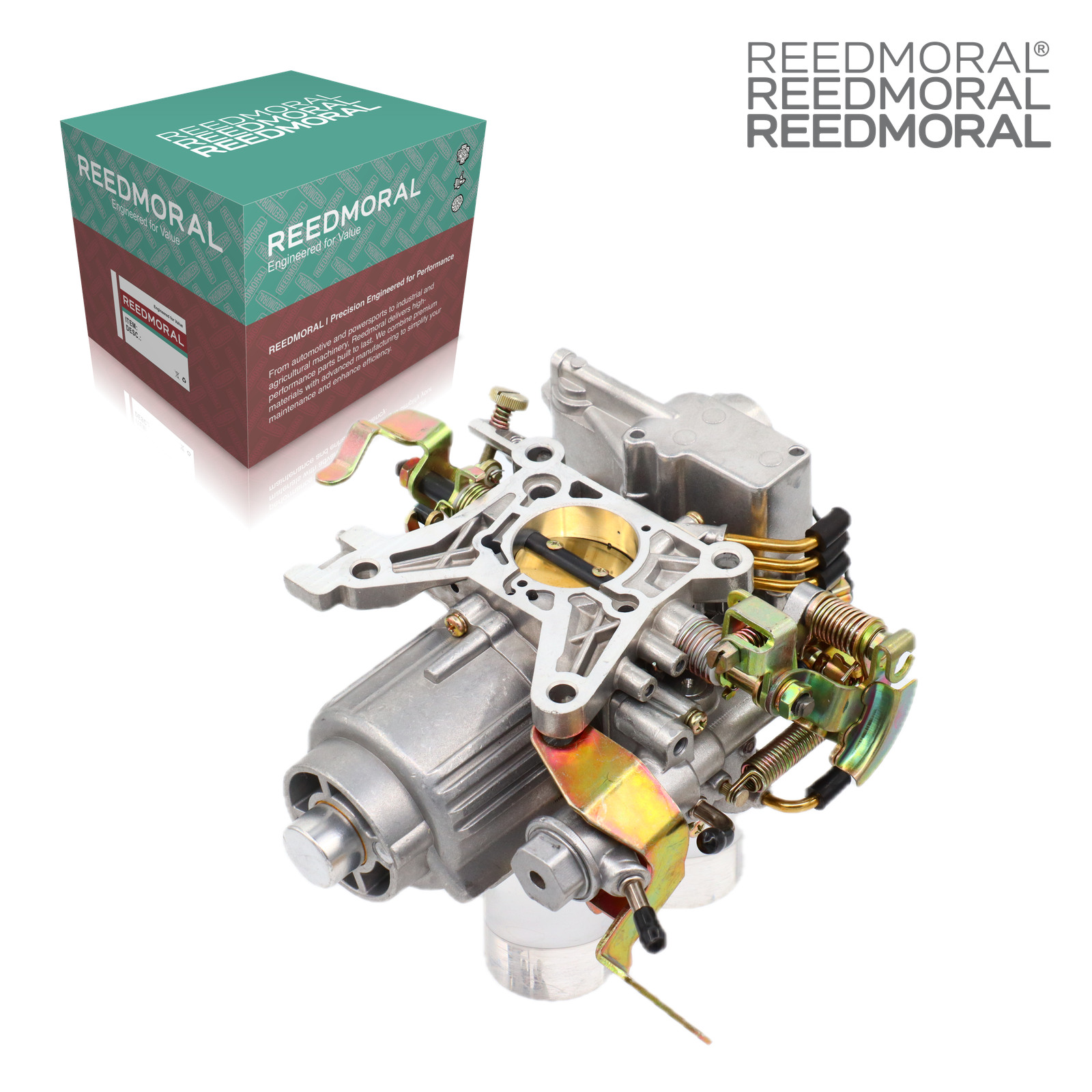 LDH103 REEDMORAL carburetor linkage side with official REEDMORAL packaging