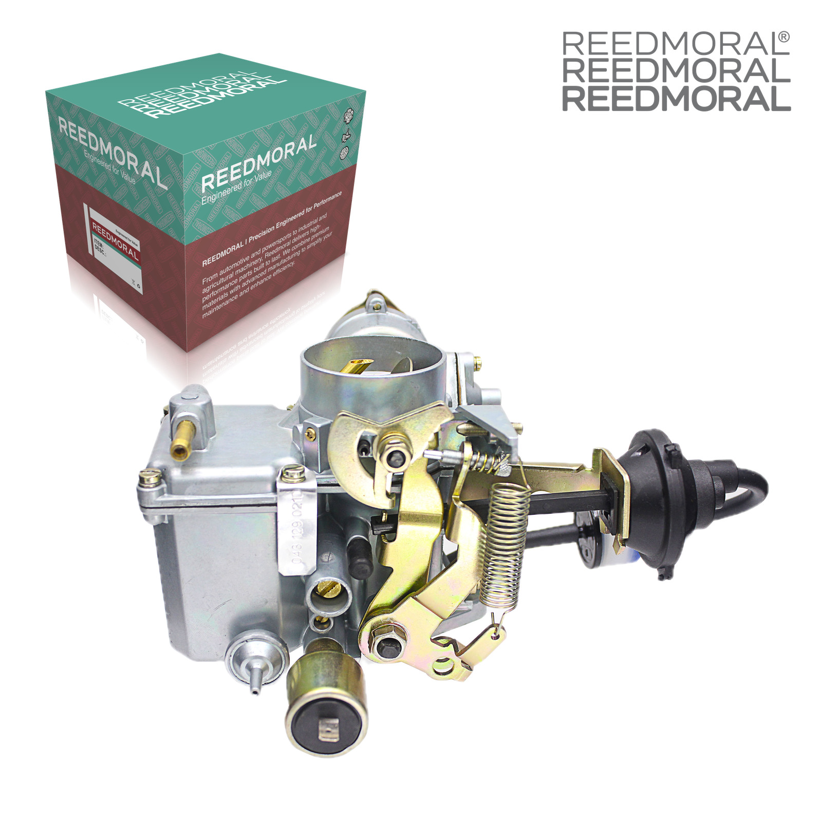 LDH108A REEDMORAL carburetor linkage side with official REEDMORAL packaging