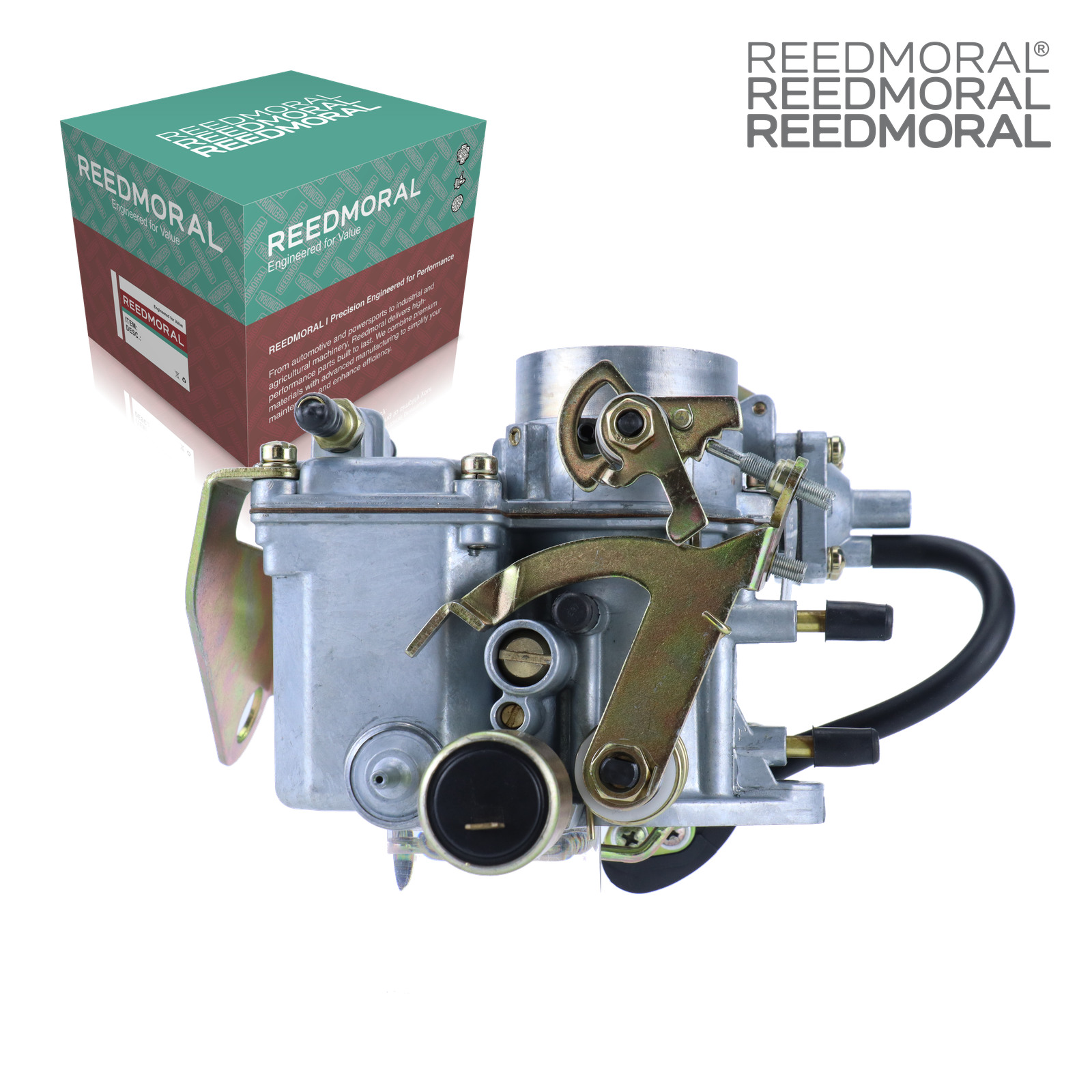 LDH108C REEDMORAL carburetor linkage side with official REEDMORAL packaging