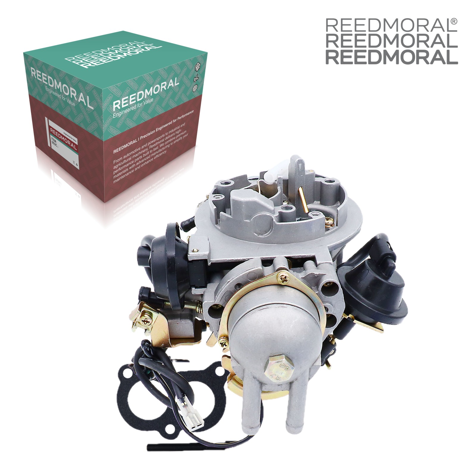 LDH215N REEDMORAL Hitachi-type two-barrel downdraft carburetor assembly 7.M8153.00 05 - side-profile