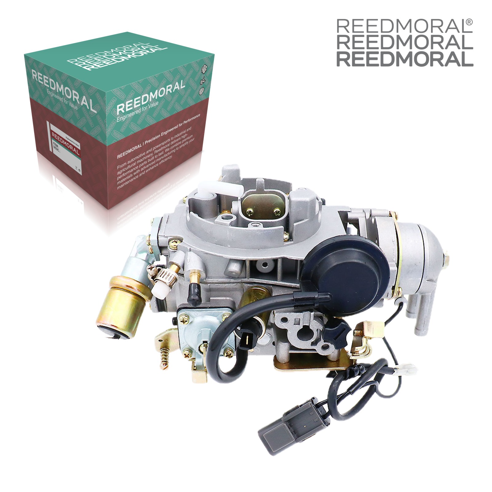LDH215N REEDMORAL Hitachi-type two-barrel downdraft carburetor assembly 7.M8153.00 05 - top-view