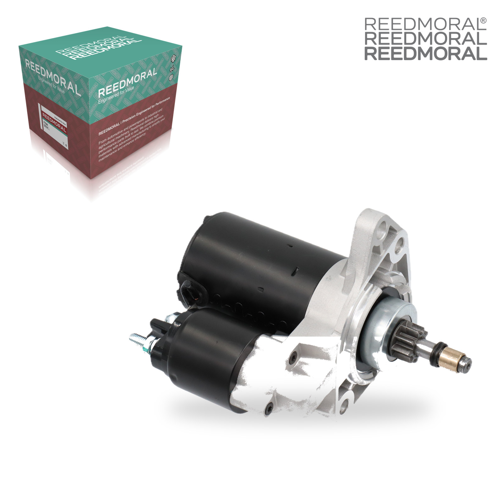 QDJ003 REEDMORAL Starter Motor 17415N detail view 3