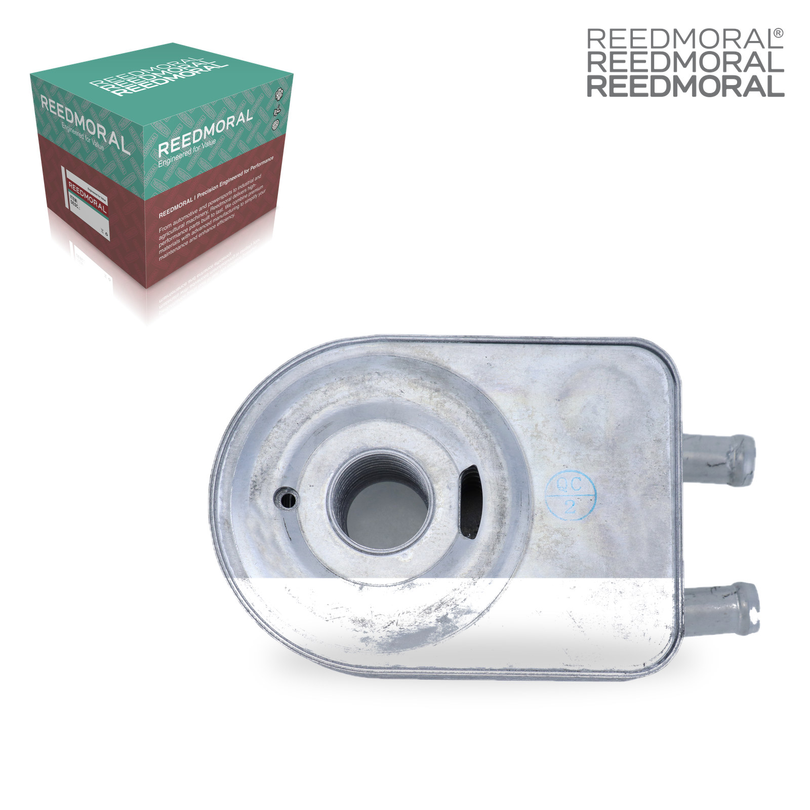 YLQ007 REEDMORAL Engine Oil Cooler 04884757AE main view