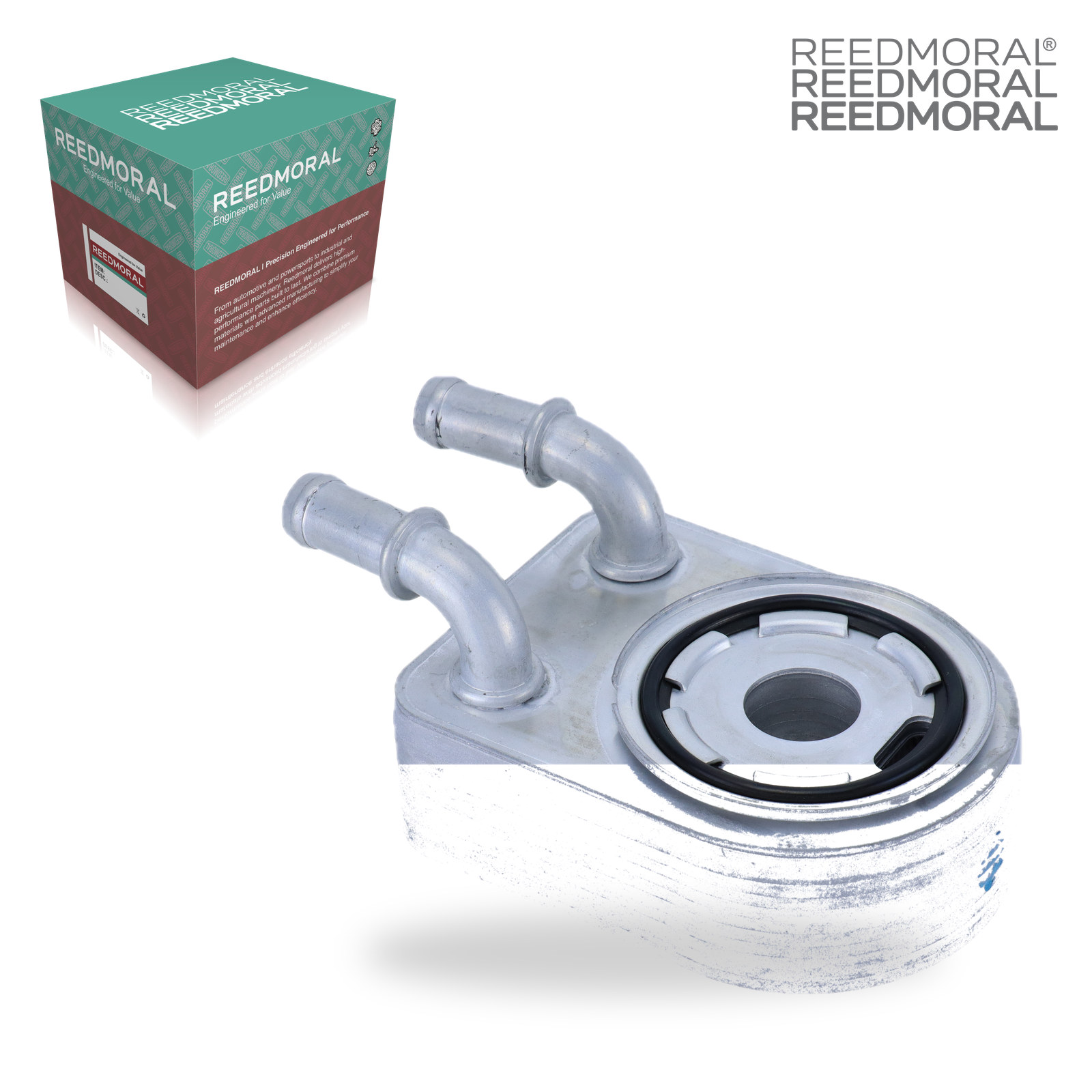 YLQ007 REEDMORAL Engine Oil Cooler 04884757AE detail view 3