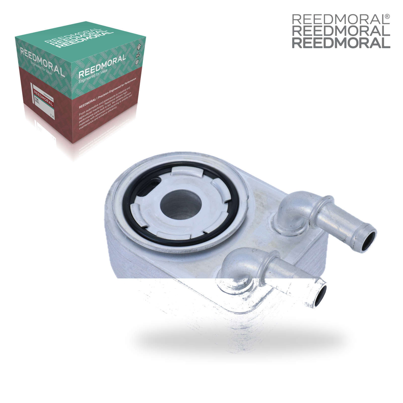 YLQ007 REEDMORAL Engine Oil Cooler 04884757AE detail view 4